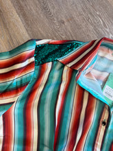 Load image into Gallery viewer, Aztec Button Up Top
