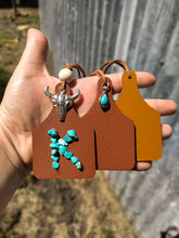 Load image into Gallery viewer, Cow Tag Car Charm
